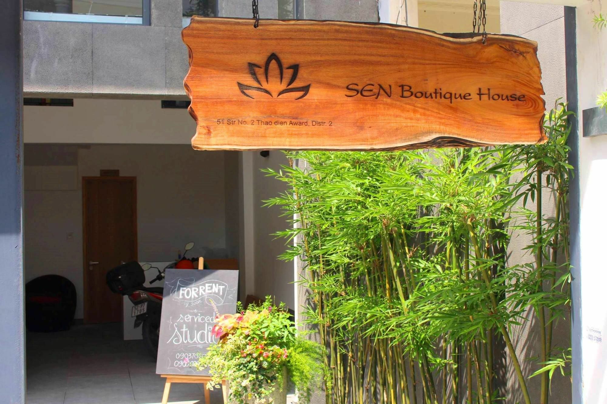 Appartement Sen Boutique House à Hô Chi Minh-Ville Extérieur photo